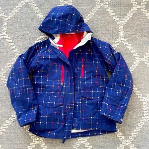 Columbia girls ski coat